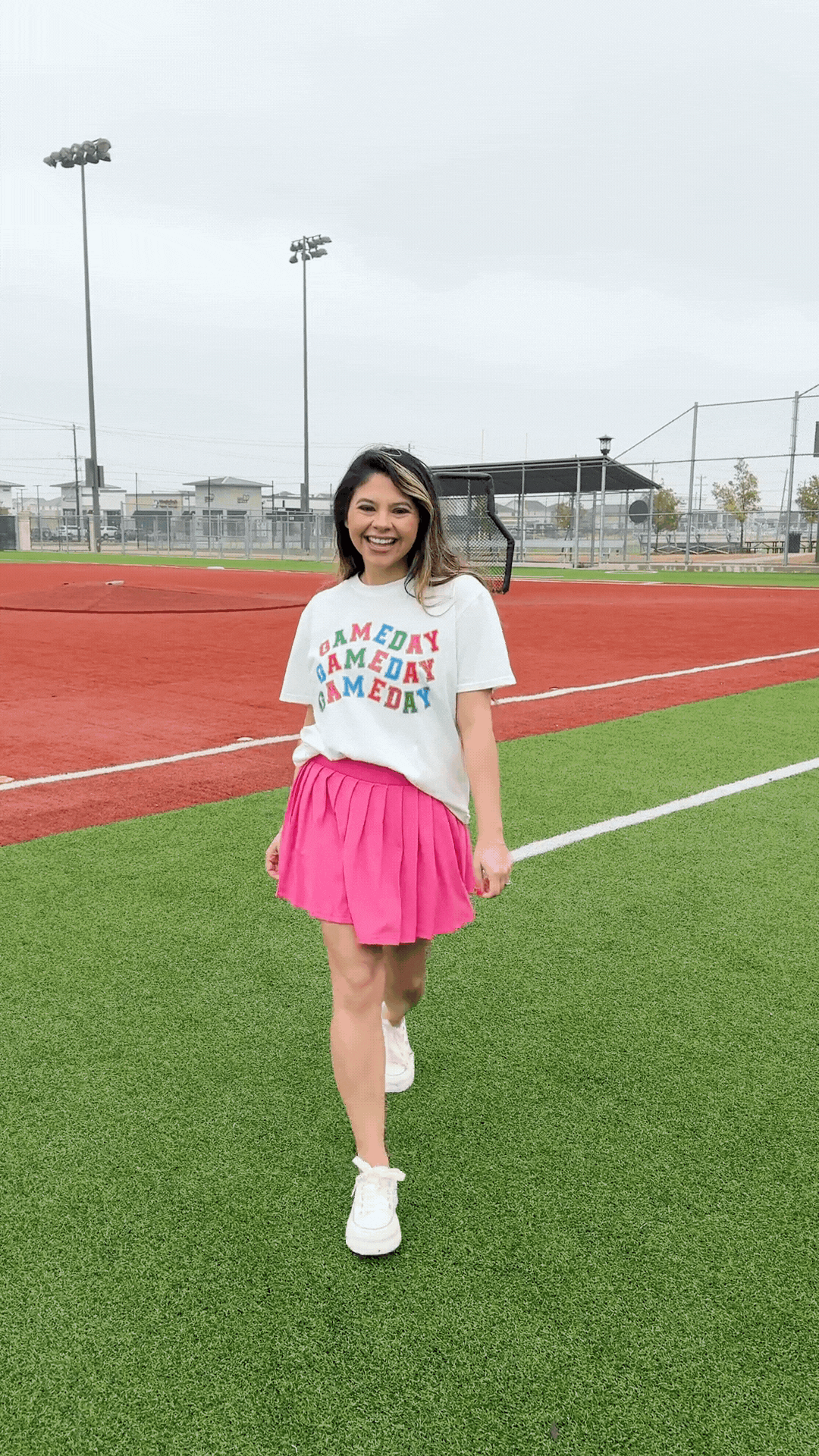 Gameday On True Fit White Tee