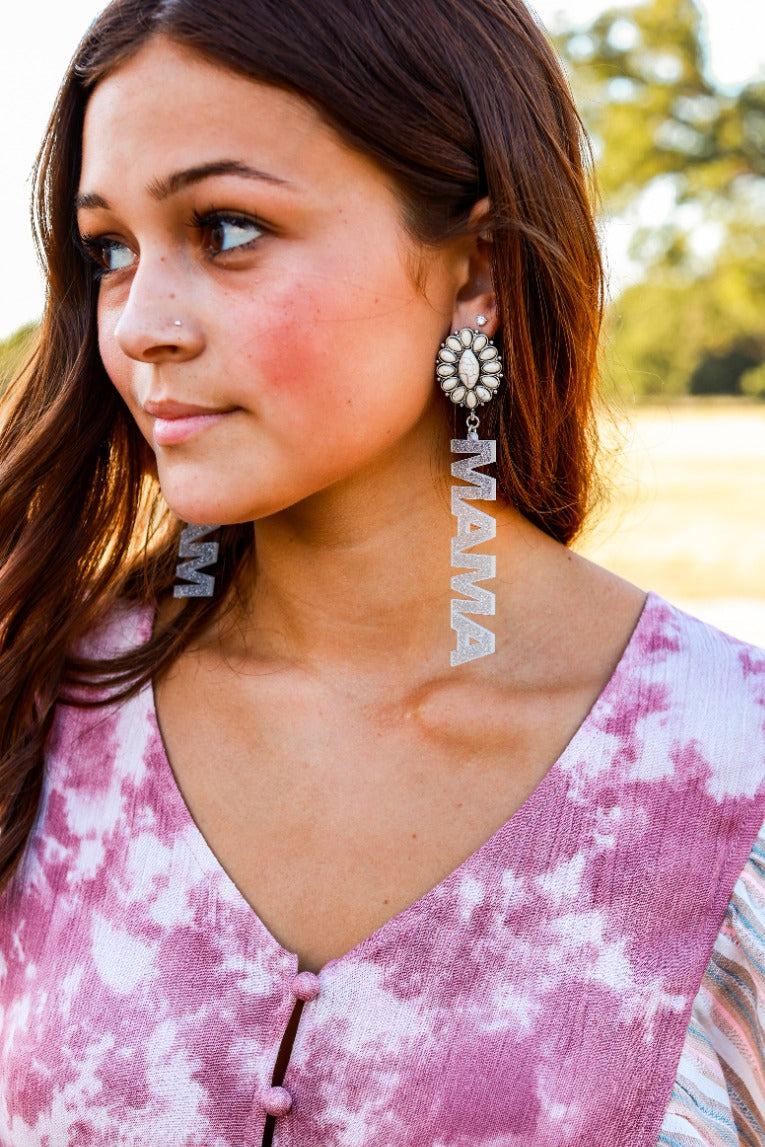 Cool Mom Drop Earrings