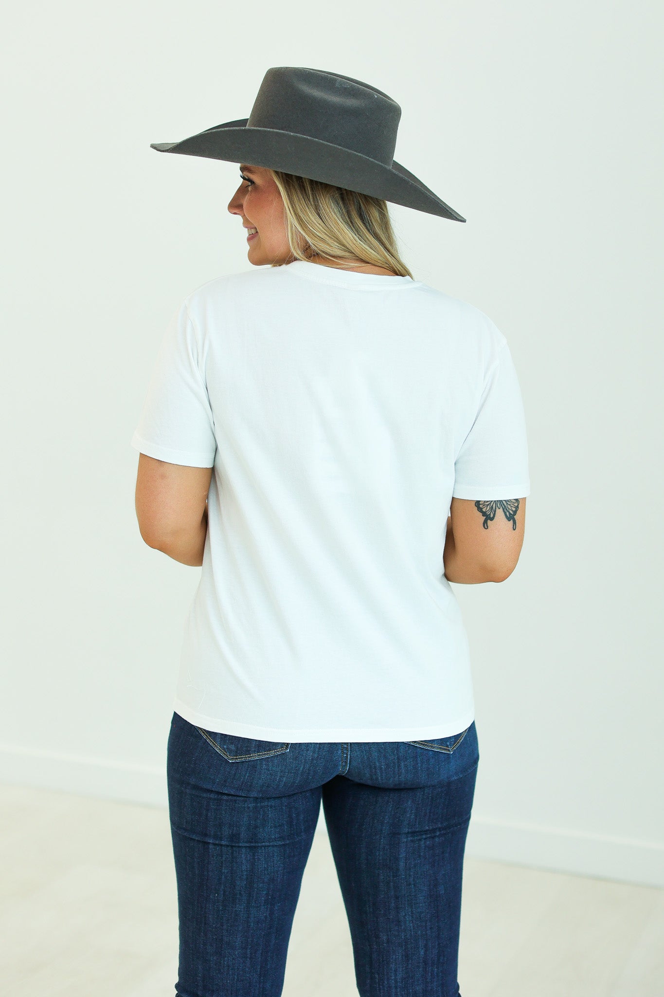 Catch Her If You Can White T-Shirt