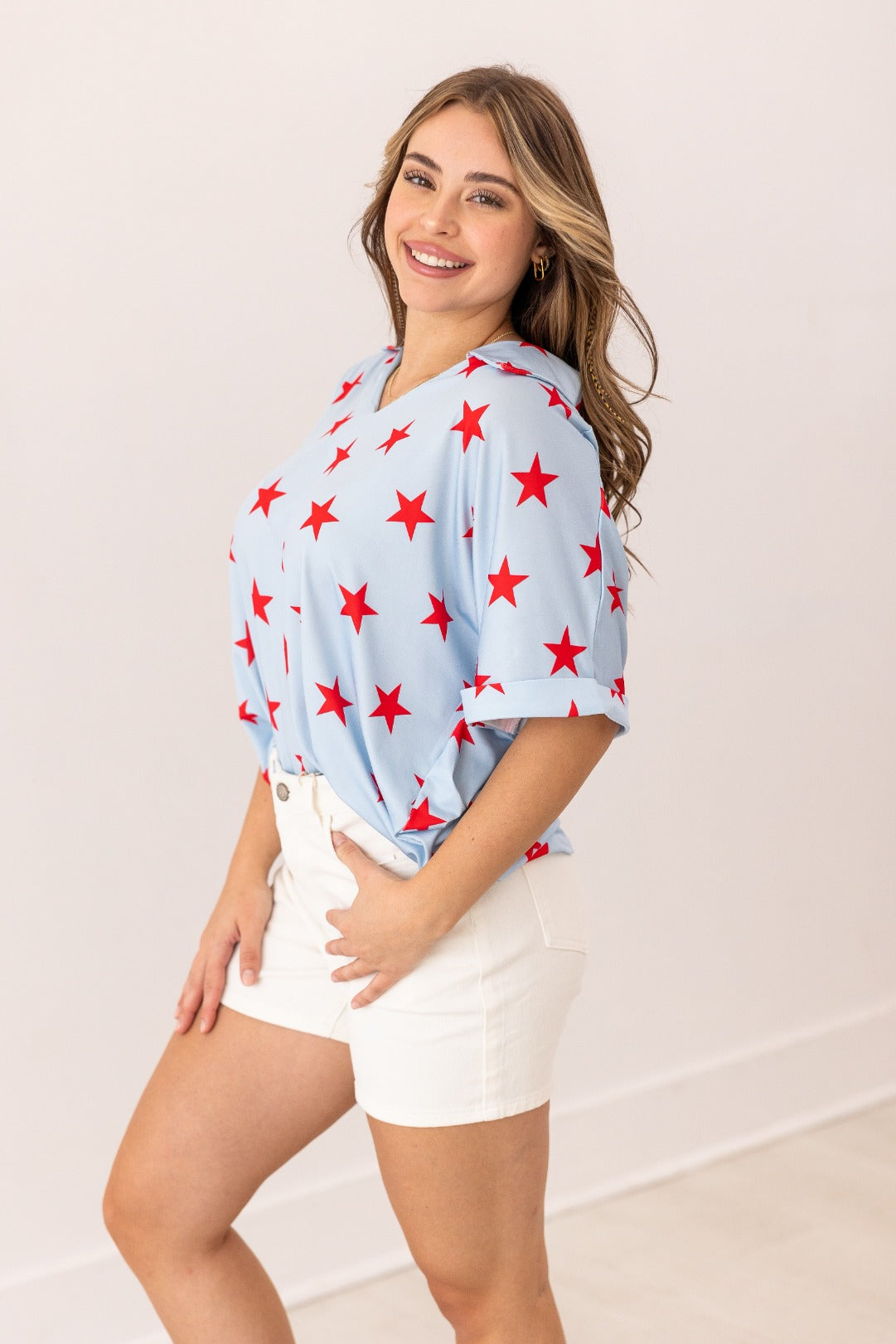 The Cara Light Blue Stars