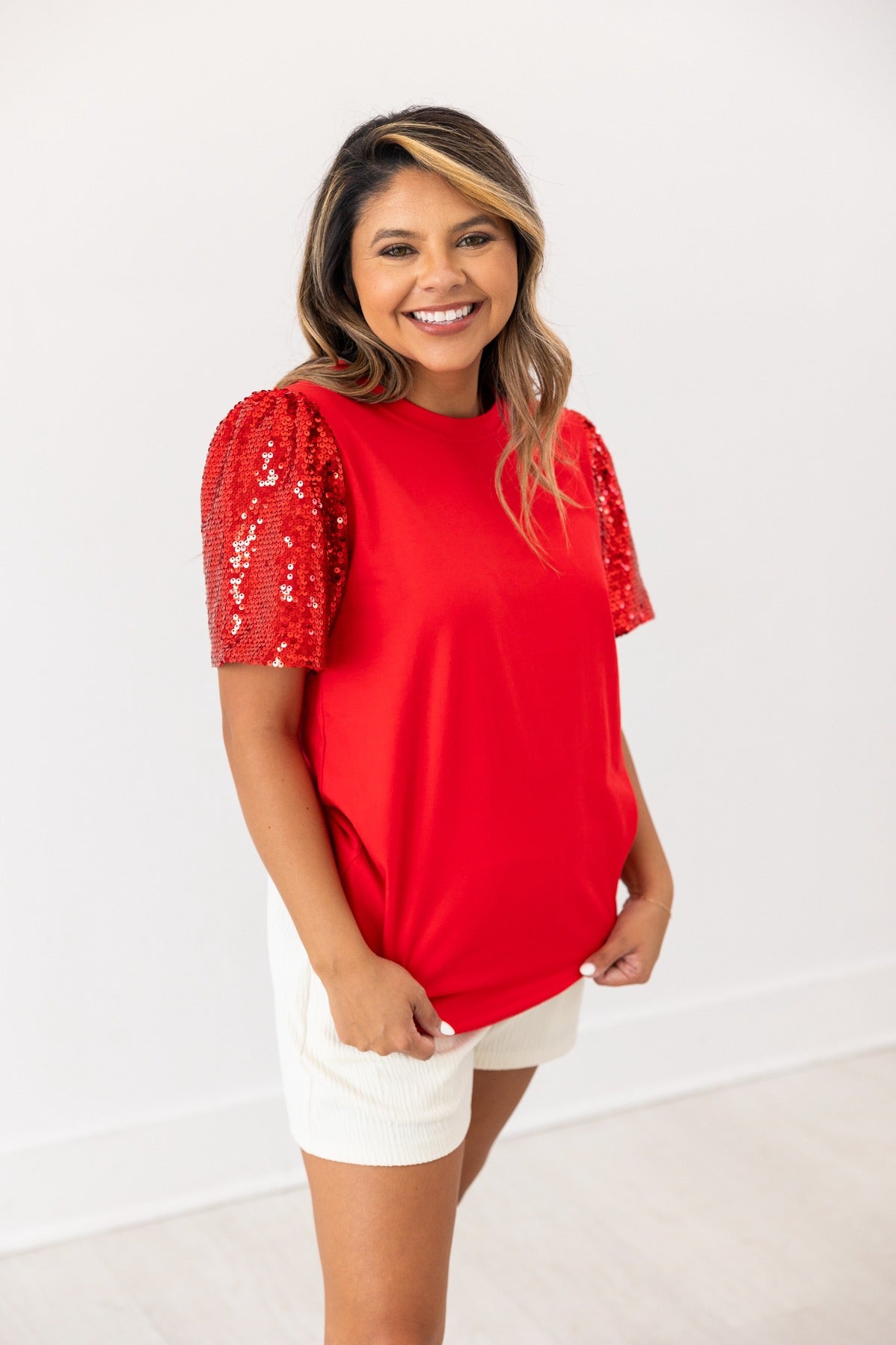 The Princess Top, Red