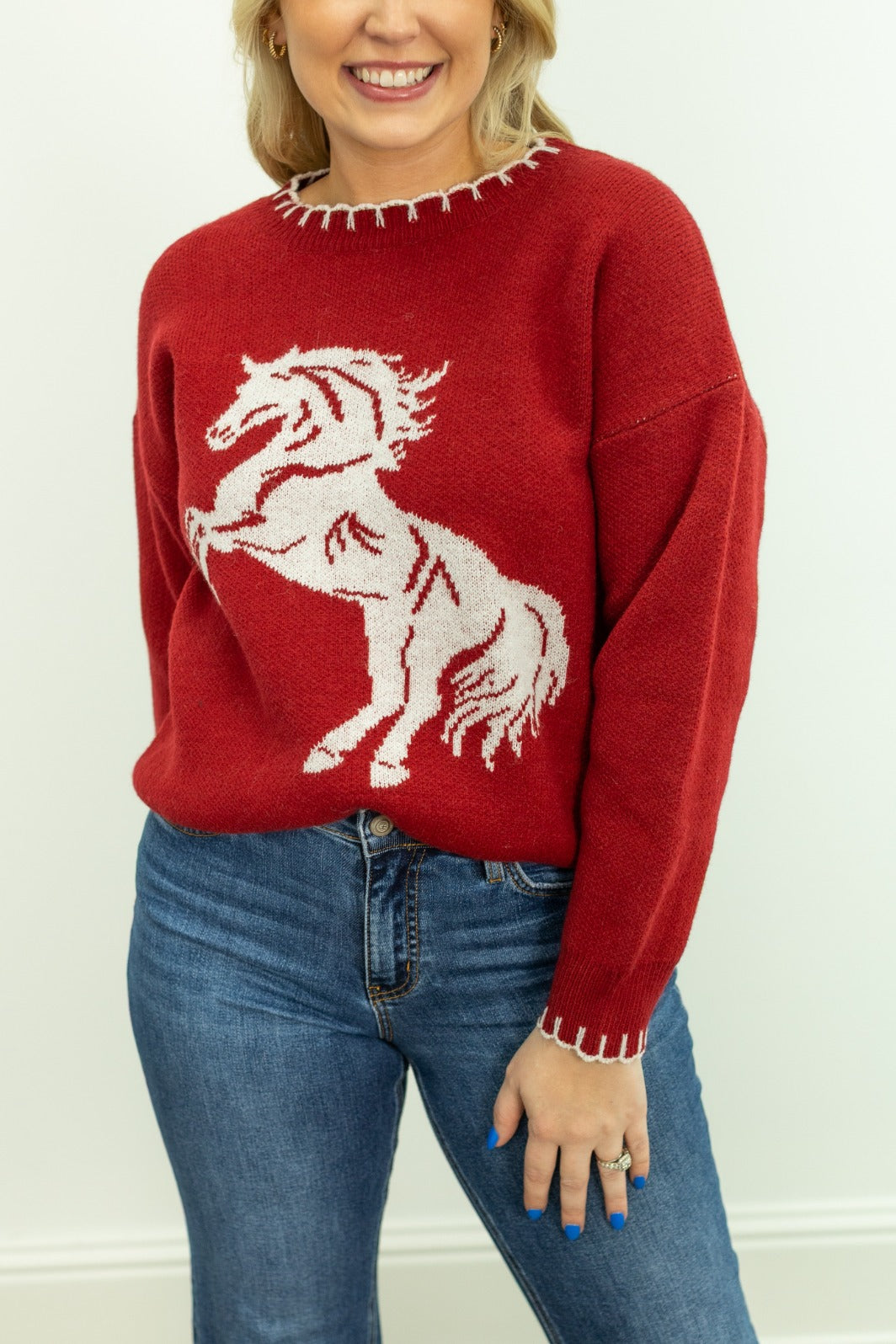 Horse Graphic Sweater