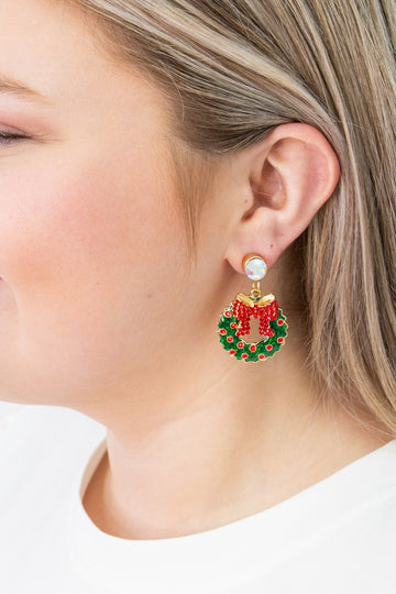 Wreath Earrings