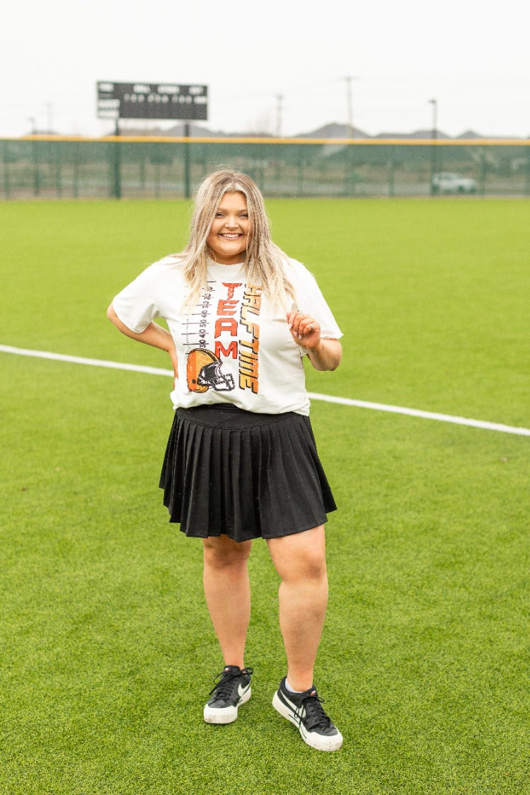 Team Halftime On Relaxed White Tee