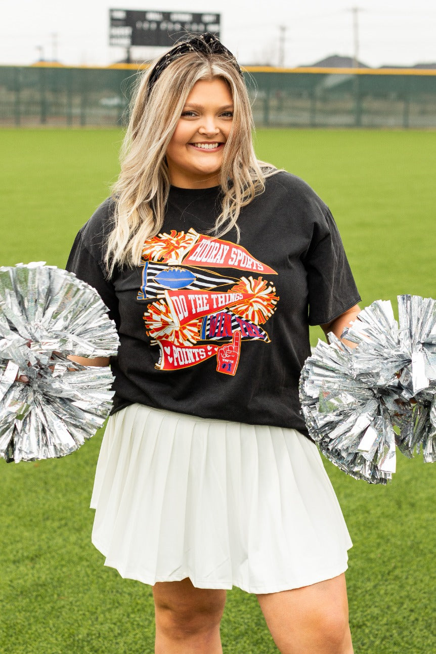 Hooray Sports Black Tee Shirt