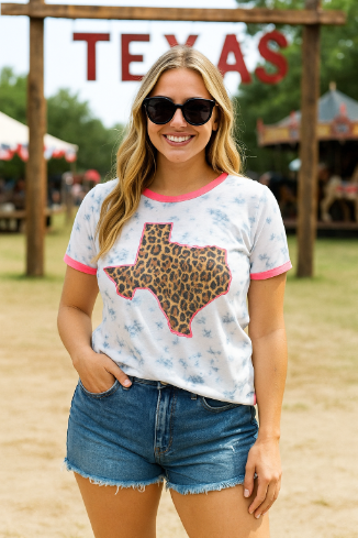 Donation to Camp Mystic Families - Texas Leopard Tee