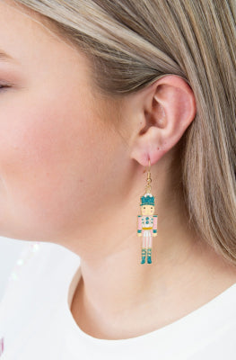 Pastel Nutcracker Earrings