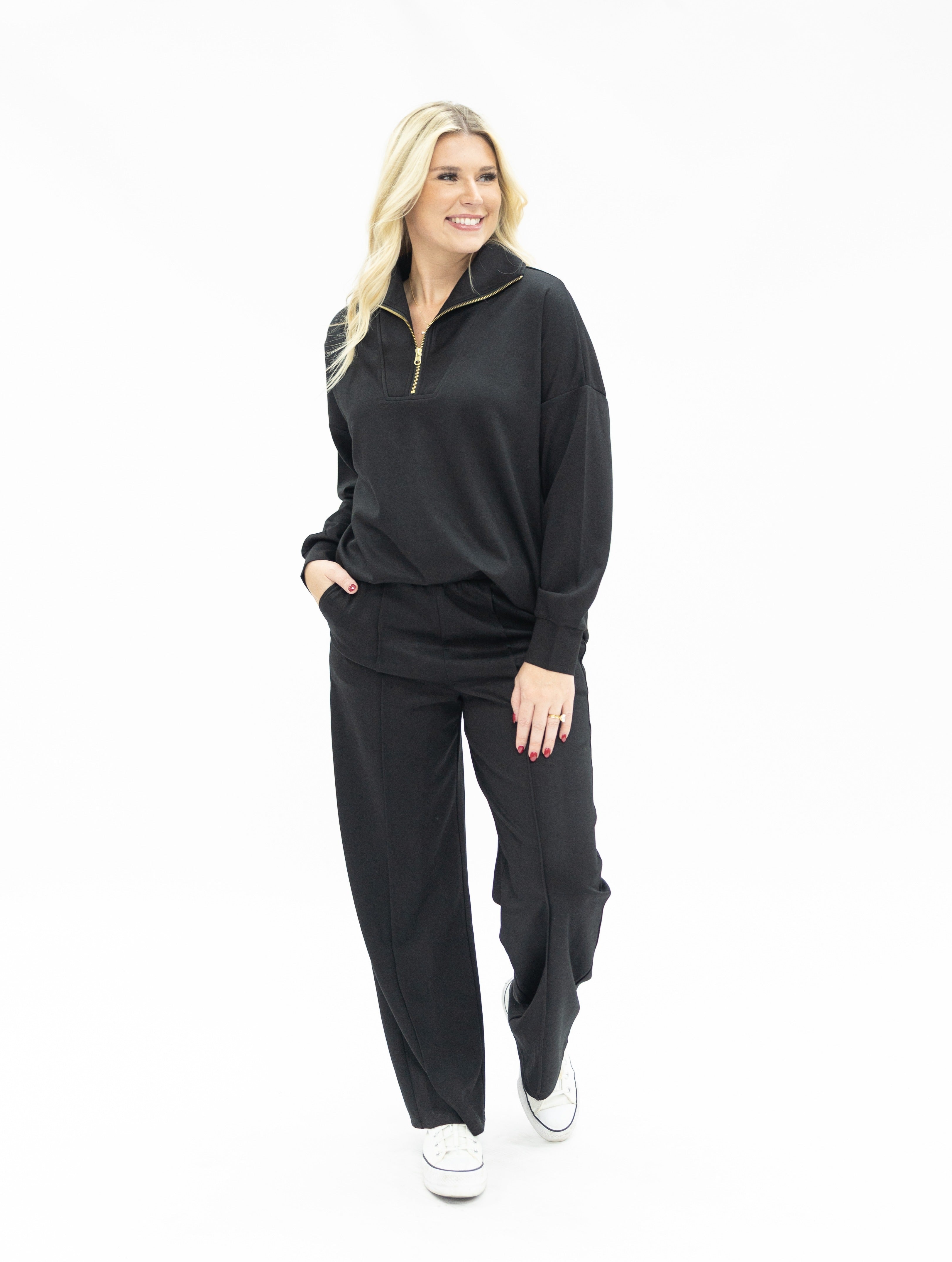 Butter Soft Pants, Black