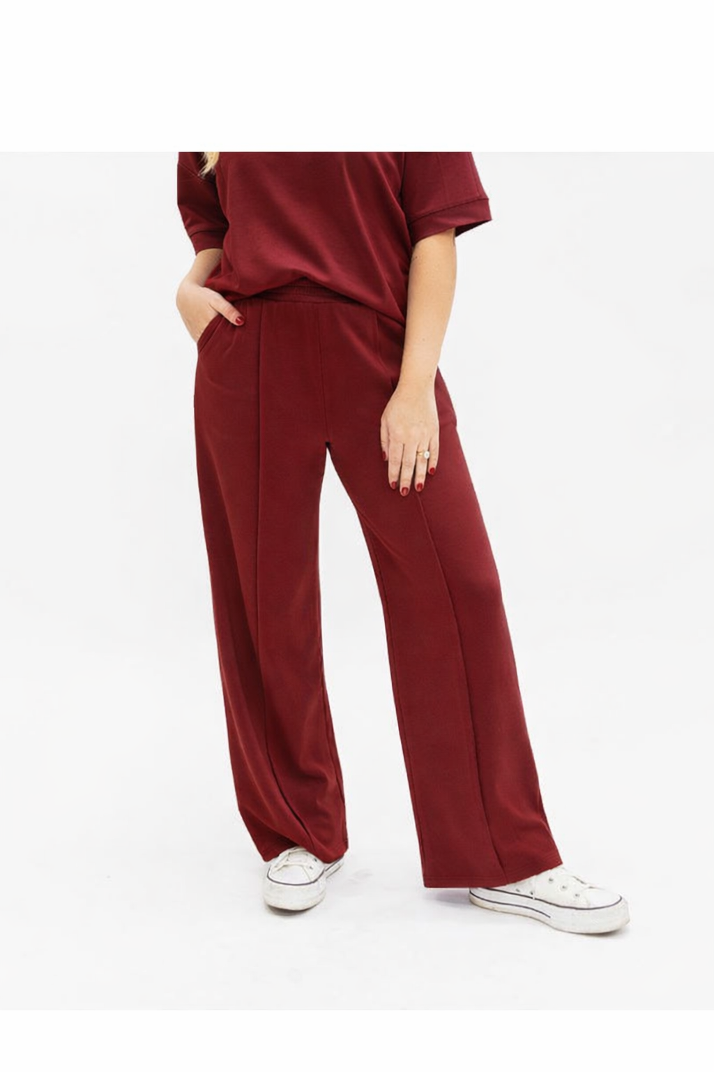 Butter Soft Pants, Maroon